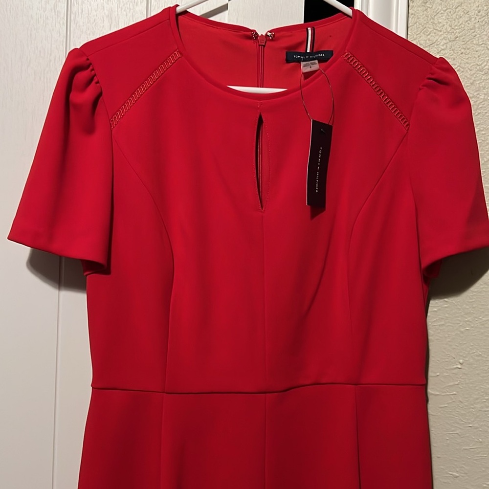 NWT Tommy Hilfiger Women’s Dress - Size 8 - Scarlet Red